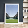 Twickenham Stadium England Rugby Poster, thumbnail 1 of 8