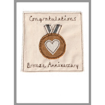 Personalised Bronze Medal Congratulations Card, 3 of 10