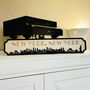 3D City Skyline Silhouette Wood And Acrylic Street Sign, thumbnail 1 of 3