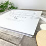 Personalised Wedding Script Text Memory Scrapbook / Guest Book, thumbnail 3 of 6
