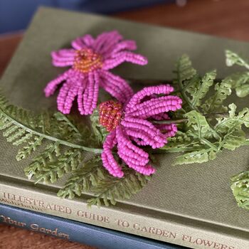 Echinacea Beaded Flower Craft Kit, 2 of 4