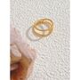 Monaco D’or Baroque Double Band Disc Charm Ring, thumbnail 5 of 6