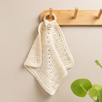 Eco Dish Cloth Easy Crochet Kit, 2 of 10