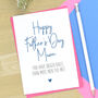 Funny Fathers Day Card For Mum 'Big Balls', thumbnail 1 of 3