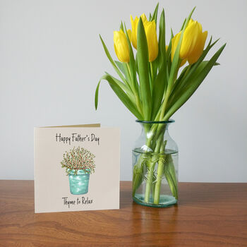 Thyme To Relax Father's Day Card | Time To Relax, 4 of 5