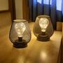 Set Of Two Steel Battery Operated Lamps, thumbnail 2 of 8