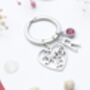 Personalised Sweet Sixteen 16th Birthday Girl Keyring Sixteenth Present, thumbnail 5 of 9