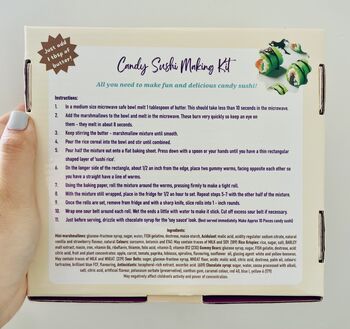 Candy Sushi Making Kit Letterbox Size, 6 of 9