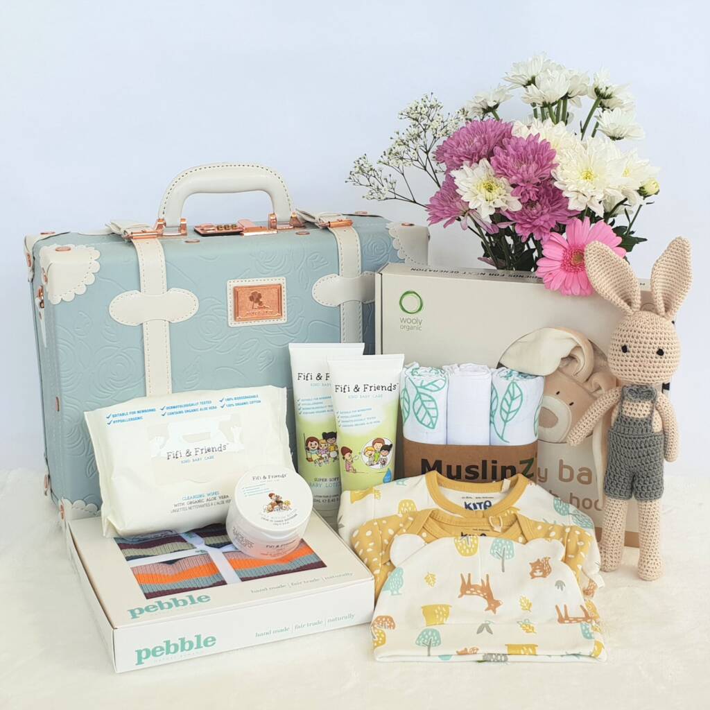 Luxury Baby Gift Collection In Keepsake Case By Natural Baby Box