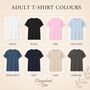 Personalised Rugby Coach Team Names T Shirt, thumbnail 6 of 7