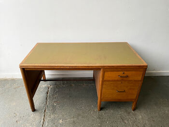 1950’s Vintage Ministry Of Defence Desk, 4 of 11