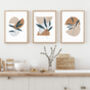 Set Of Three Unframed Floral Art Posters, thumbnail 7 of 7