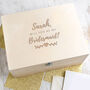 Personalised Bridesmaid Proposal Gift For Best Friend Sister, thumbnail 1 of 7