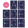 Glow In The Dark Stars Constellation Name Print, thumbnail 6 of 12