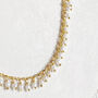 Long Pearl Fringe Necklace, thumbnail 8 of 10