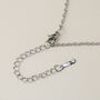 Crystal Teardrop Pendant Necklace, thumbnail 5 of 5