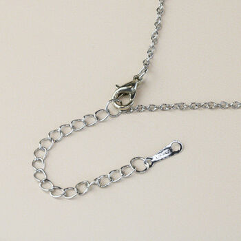 Crystal Teardrop Pendant Necklace, 5 of 5