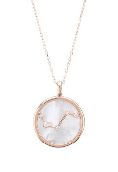 Zodiac Mother Of Pearl Star Constellation Necklace, 3 of 12