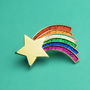 Rainbow Enamel Pin Lapel Badge, thumbnail 2 of 3