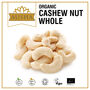 Organic Whole Cashew Nuts 200g W320 Grade, thumbnail 2 of 10