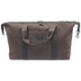 Waxed Canvas And Leather Duffle Bag, thumbnail 6 of 11
