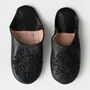 Leather Sequin Babouche Slippers, thumbnail 1 of 9