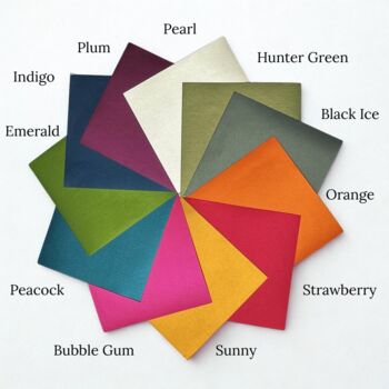 Beautifully Personalised Large Landscape Wedding Guest Book, 4 of 10