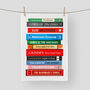 Funny Book Themed Tea Towel, thumbnail 2 of 3