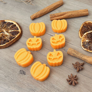 Pumpkin Spice Wax Melts Halloween Set Of Six, 2 of 5