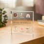 Personalised Teacher Thank You Acrylic Plaque Gift, thumbnail 2 of 2