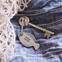 'Sole Mate' Or 'Quite A Catch' Fish Keyring, thumbnail 3 of 9