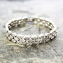 Oval Scales Chunky Sterling Silver Necklace, thumbnail 3 of 4