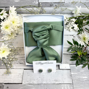 Dark Sage Wedding Set, 7 of 9