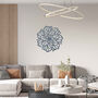 Wooden Mandala Flower Enriching Spaces With Zen Vibes, thumbnail 9 of 12