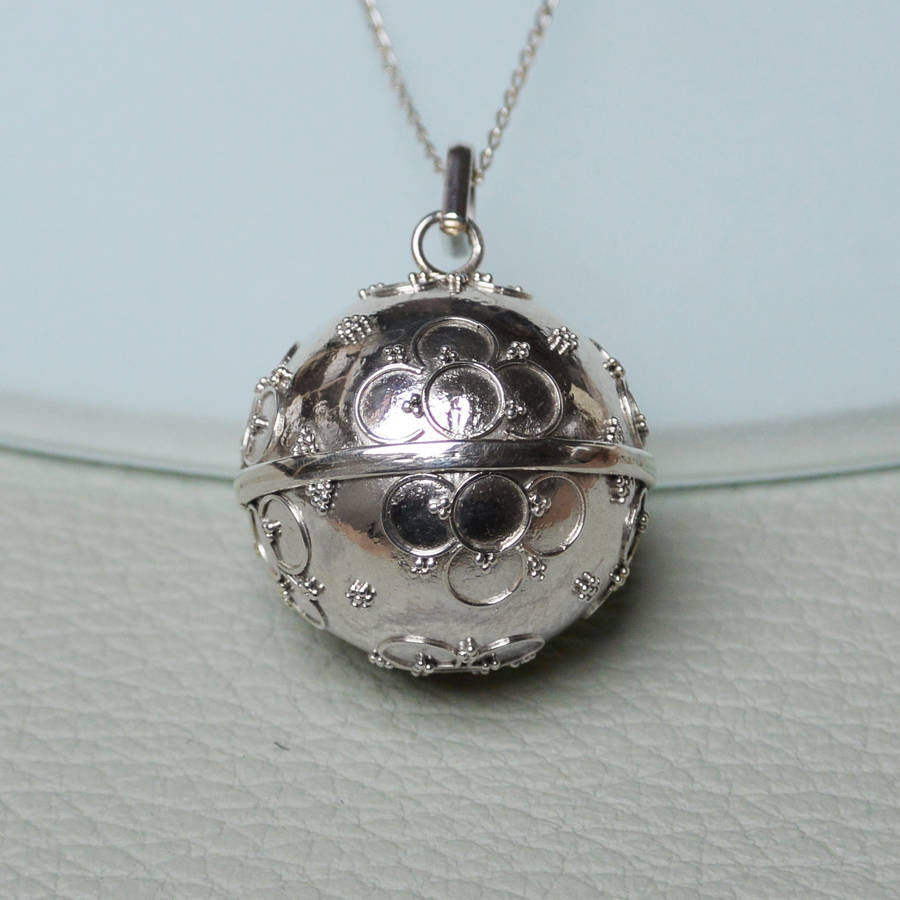 Harmony Ball Large In Sterling Silver By Hepburn & Hughes ...