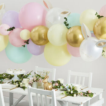 Pastel And Confetti Filled Happy Easter Balloon Bundle, 2 of 2