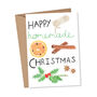 'Have The Best Vegan Christmas' Christmas Card, thumbnail 2 of 4