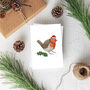 Christmas Robin Christmas Cards, thumbnail 3 of 6