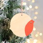 Robins Appear Memorial Christmas Tree Decoration, thumbnail 4 of 7