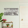 Modern Metal Botanical Leaf Wall Art Decor Gift For Home, thumbnail 5 of 11