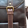 Carlton Full Leather Backpack / Messenger Bag, thumbnail 8 of 12