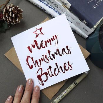 Christmas Card For Your Best Bitches | Best Friend Bff, 2 of 3