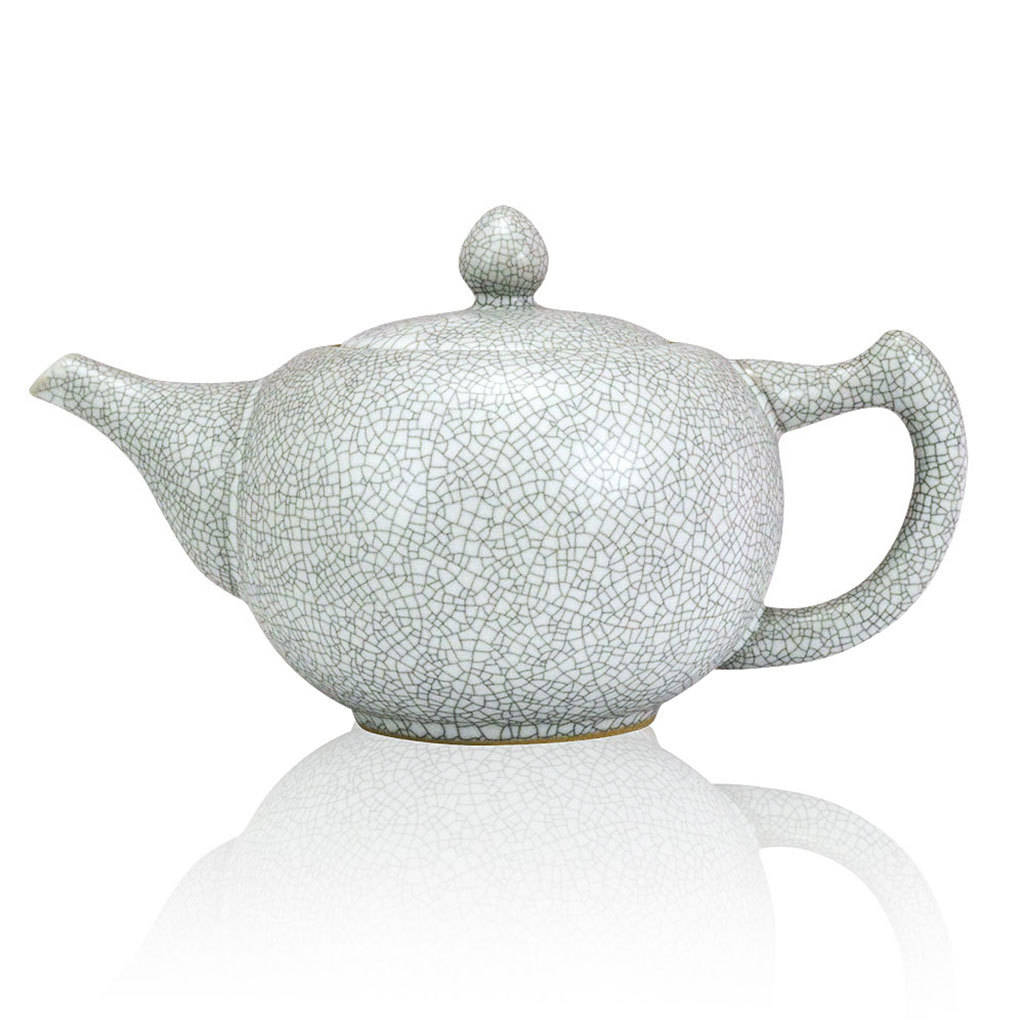 Ru Crackle Glaze Ceramic Teapot By The Exotic Teapot