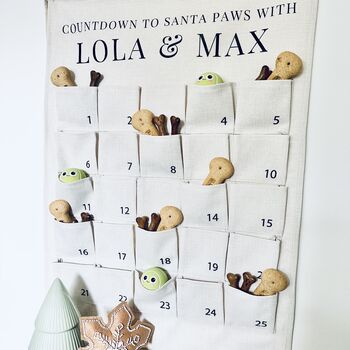 Pet Advent Calendar Santa Paws, 3 of 3