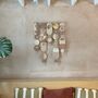 Modern Wall Art With Gold Metal Hoop Detailing And Blush Pink Accents, thumbnail 4 of 6