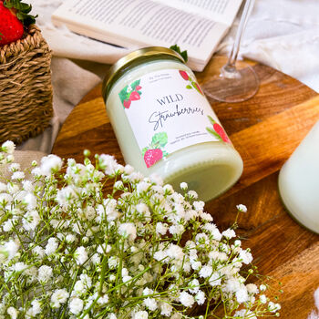 Wild Strawberries Wax Melt/Candle, 3 of 5