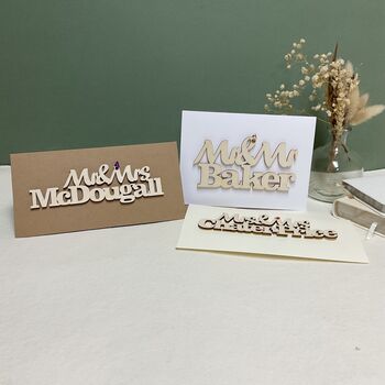 Personalised Wedding Card, 2 of 12