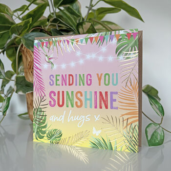 Festival Sending You Sunshine Card, 2 of 2