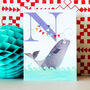 Mini N For Narwhal Card, thumbnail 1 of 3