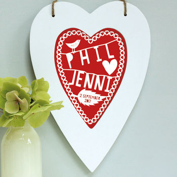Personalised Framed Heart Print, 10 of 12